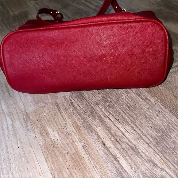 🎒TOMMY HILFIGER RED Tote bag EUC - Picture 8 of 13